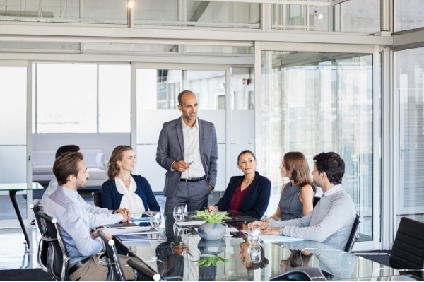 CEO, Team, Business meeting